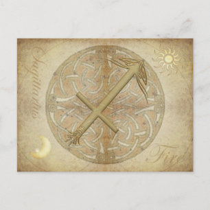 Zodiac Sign Sagittarius vykort