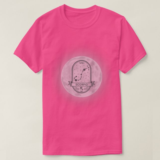 Zodiac Sign Scorpio 2599 T Shirt (Design framsida)