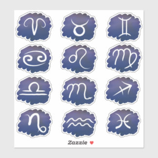 Zodiac Sign Sticker Pack Klistermärken