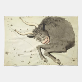 "Zodiac Sign: Taurus" kökshandduk
