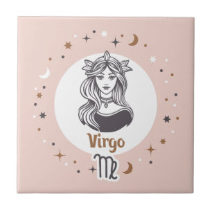 Zodiac Sign Våg Kakelplatta