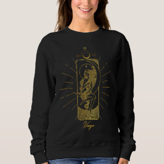 Zodiac Sign Virgo in Gold T Shirt