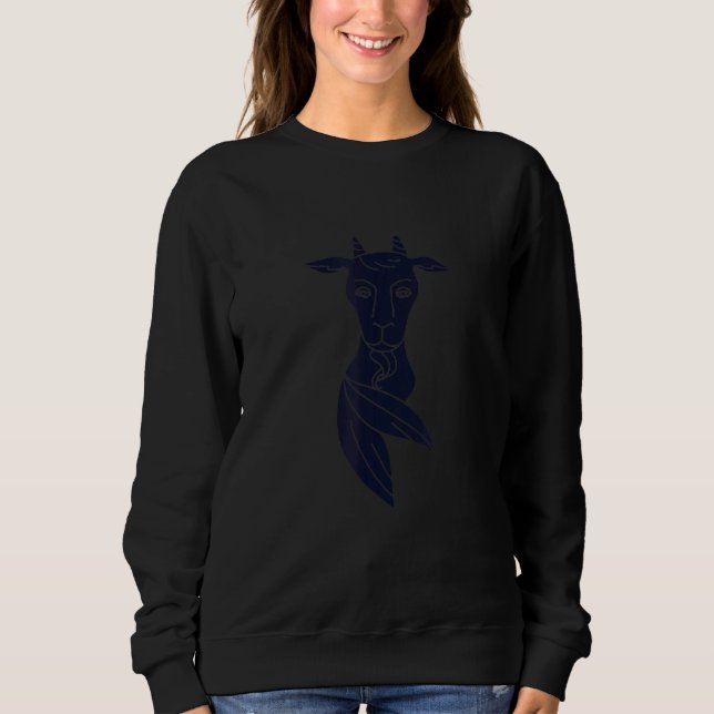 Zodiac Sign Zodiac Sign Capricorn Motif T Shirt (Framsida)