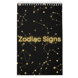Zodiac signerar den asstrologiska samlingskalender kalender