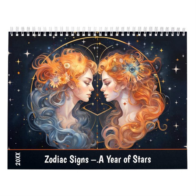 Zodiac Signs – A Year of Stars Kalender (Omslag)
