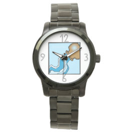 Zodiac Signs Aquarius Birthday Watch Armbandsur