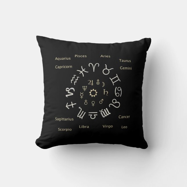 Zodiac Signs Cushion Kudde (Framsida)