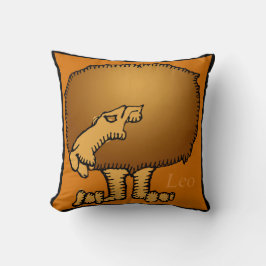Zodiac Signs Leo Birthday Pillow Kudde