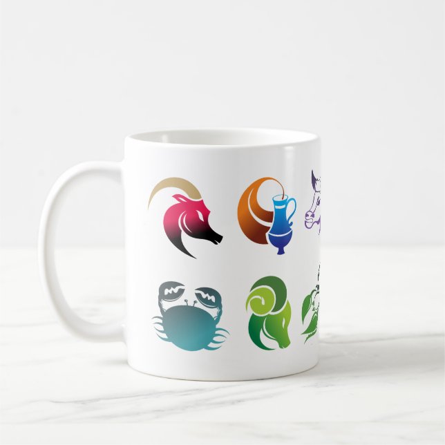 Zodiac Signs Mugg (Vänster)