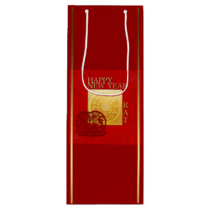 Zodiac Signs Råtta Papercut Kinesiskt år 2020 WGB