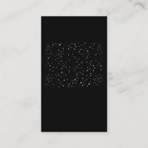 Zodiac Signs Stars Constellation Horoscope Astrolo Visitkort