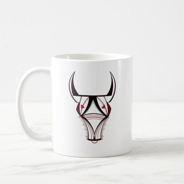 Zodiac Signs Taurus Kaffemugg (Vänster)
