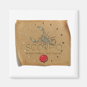 ZODIAC - Skorpionen - Magnet