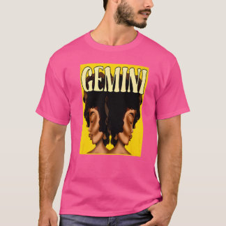 Zodiac Sol Sign Gemini Astrology Horoscope T Shirt