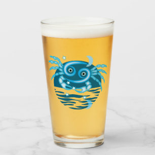Zodiac-Stjärntecken - cancersymbol Glaskopp