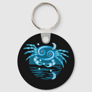 Zodiac-Stjärntecken - cancersymbol Nyckelring