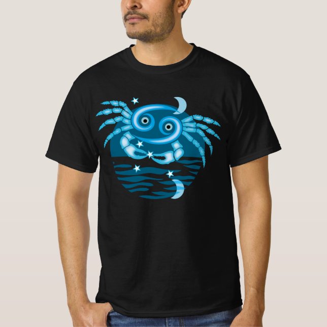 Zodiac-Stjärntecken - cancersymbol T Shirt (Framsida)