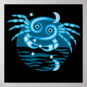 Zodiac-Stjärntecken - Poster cancersymbol