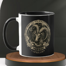 Zodiac Symbol Sea Goat Celestial Fantasy Capricorn Mugg