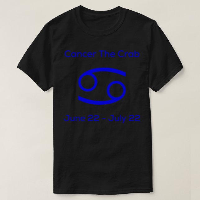 Zodiac T Shirt (Design framsida)