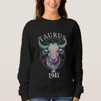 Zodiac Taurus Bull Born 1945 T Shirt