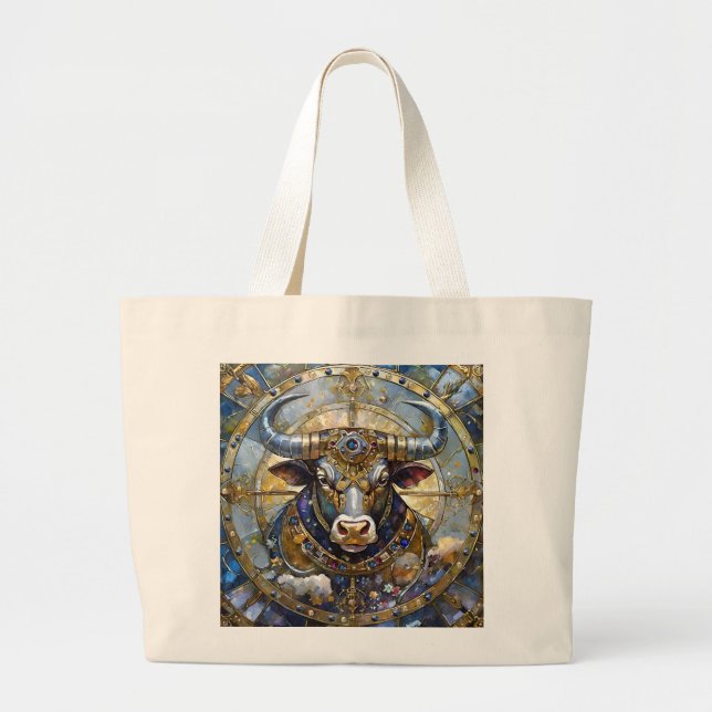 Zodiac - Taurus Bull Jumbo Tygkasse (Framsidan)