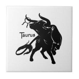 Zodiac Taurus Kakelplatta