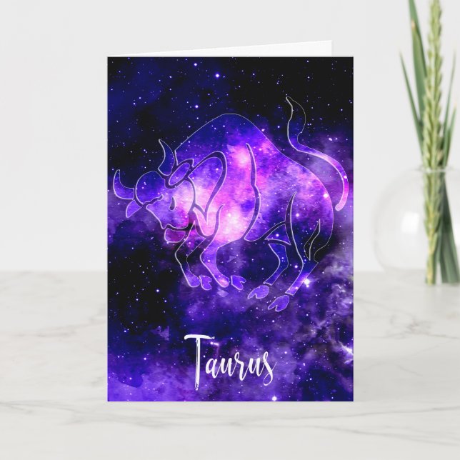Zodiac : Taurus Kort (Framsida)