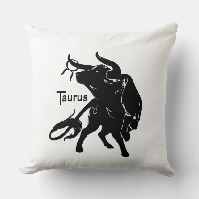Zodiac Taurus Kudde (Framsida)