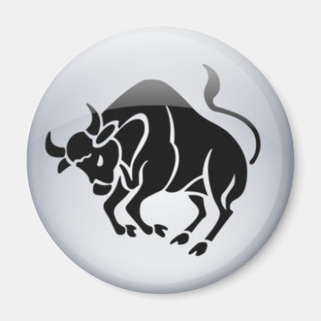 Zodiac Taurus Magnet (Framsidan)