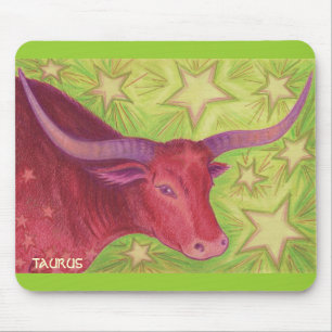 Zodiac Taurus mousepad Musmatta