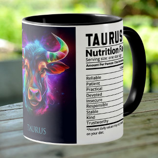Zodiac Taurus Mugg