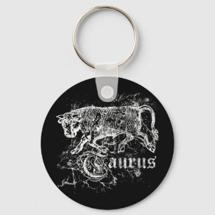 Zodiac Taurus Nyckelring
