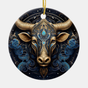 Zodiac Taurus Personlig Astrology Ornament