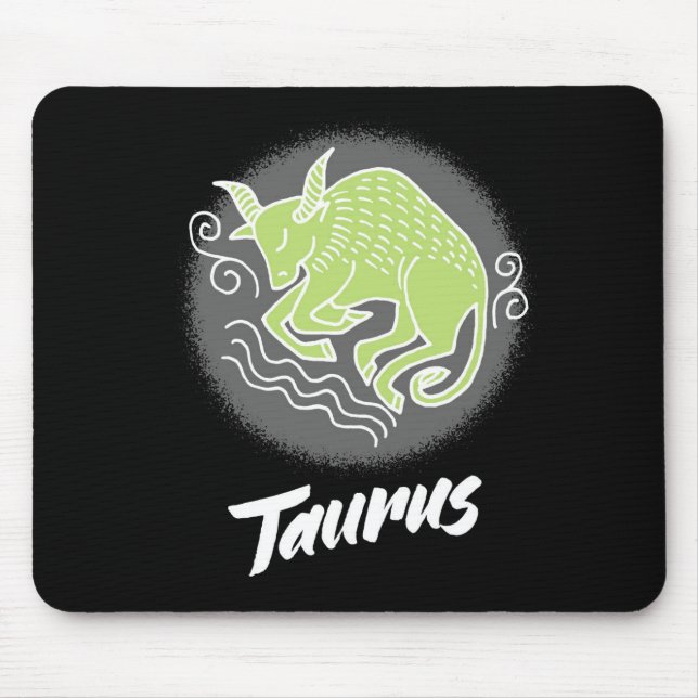 Zodiac Taurus Symbol Musmatta (Framsidan)