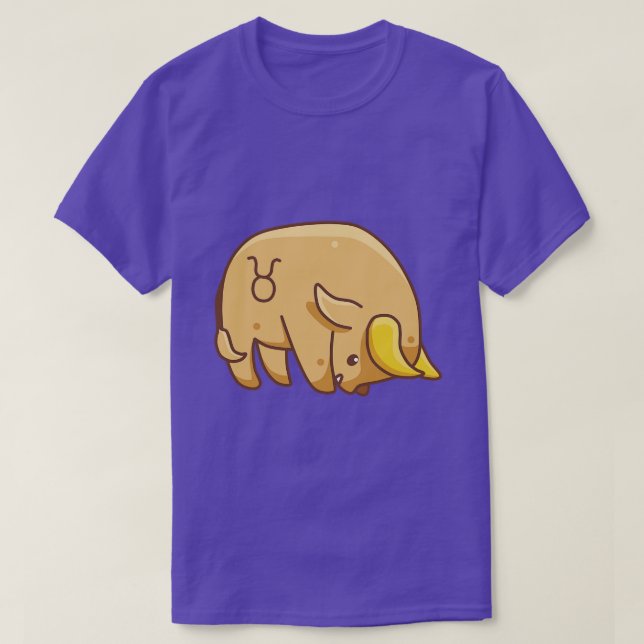 Zodiac Taurus T Shirt (Design framsida)
