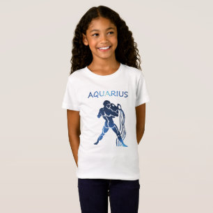 Zodiac-tecken Aquarius Ringer T-Shirt