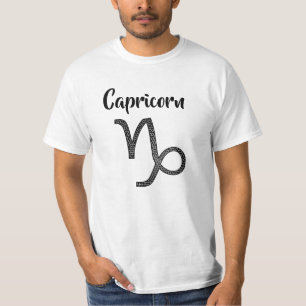 Zodiac-tecken Capricorn Horoscope-symbol T Shirt