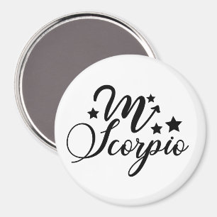 Zodiac-tecken för Scorpio Magnet