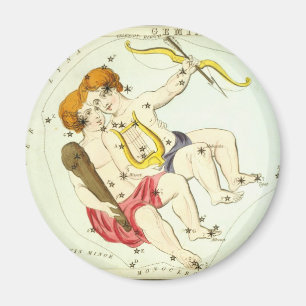 Zodiac-tecken: Gemini Magnet