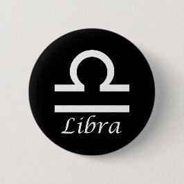 Zodiac-tecken "Libra" Knapp