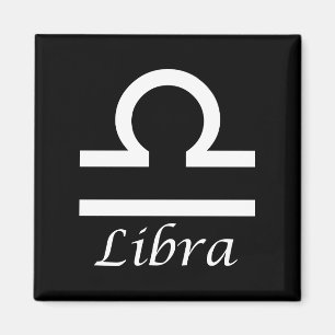 Zodiac-tecken "Libra" Magnet