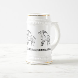 Zodiac-tecken Mugg:Capricorn Sejdel