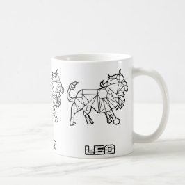 Zodiac-tecken Mugg:Leo Kaffemugg