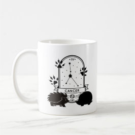 Zodiac-tecken och matchande sällskapsdjur. Cancer  Kaffemugg