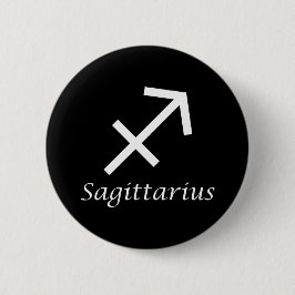 Zodiac-tecken "Sagittarius" Knapp