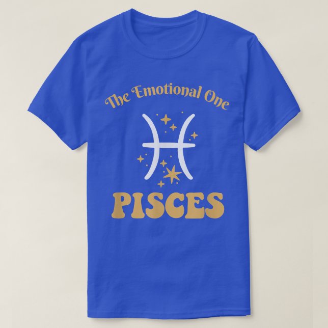 Zodiac tecken Senterparty Fiskarna Brud Brudar T Shirt (Design framsida)