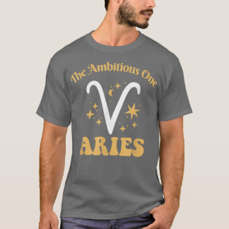 Zodiac-tecken Seterparty Aries Brud Brudtärna T Shirt