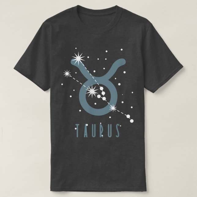 Zodiac-tecken Taurus2601 T Shirt (Design framsida)