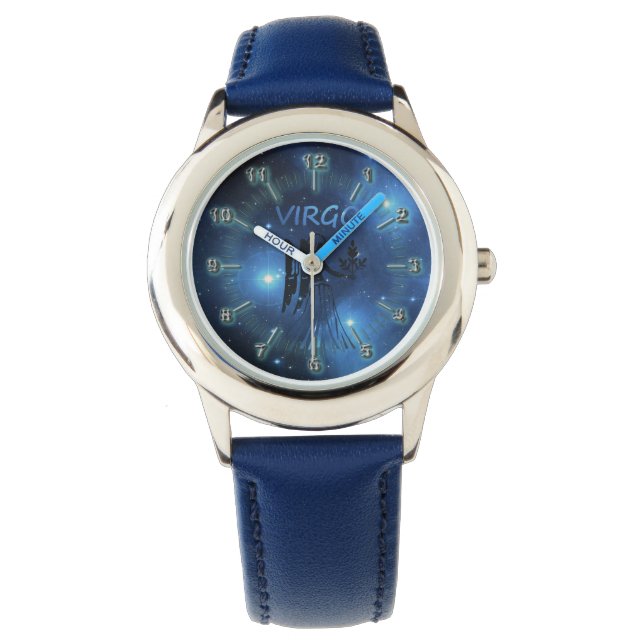 Zodiac-tecken Våg Armbandsur (Framsida)